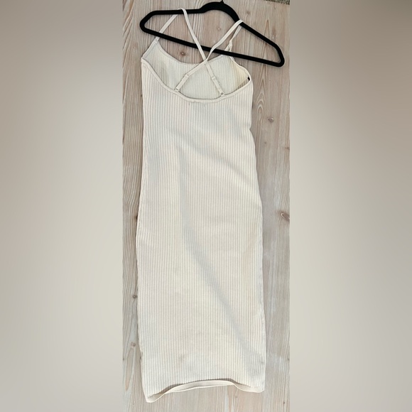 Forever 21 Cream Midi Dress - Picture 2 of 4